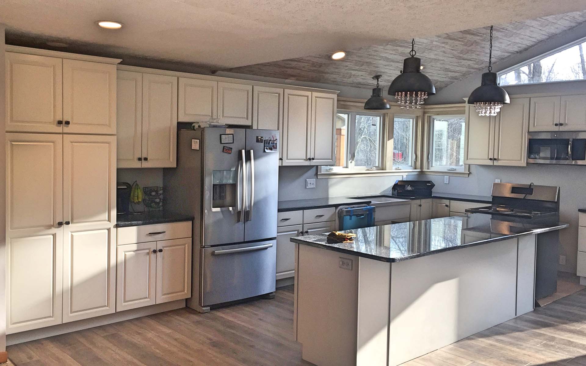 Kitchen remodel by Stellar Construction